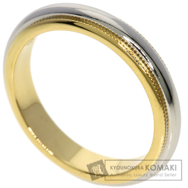 TIFFANY&Co. ティファニー ミルグレイン リング・指輪 プラチナPT950