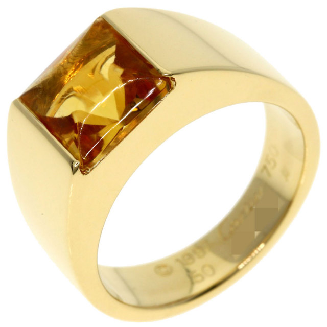 カルティエ リング・指輪 タンクリング シトリン #50