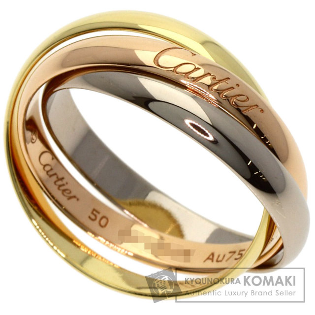 カルティエ リング・指輪 トリニティ SM #50 現行モデル