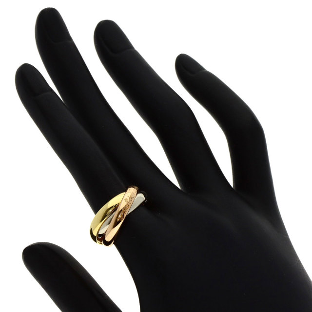 Cartier カルティエ　トリニティリング　#52 Cartier（カルティエ） トリニティ #52 リング・指輪 K18イエロー