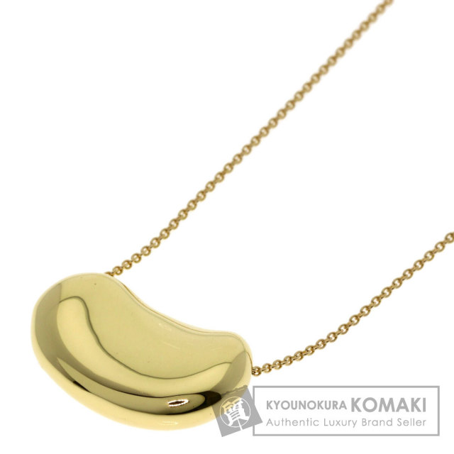 TIFFANY&Co. ティファニー ビーン ネックレス K18イエローゴールド