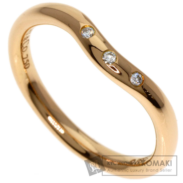ティファニー リング・指輪 カーブド バンド 3P ダイヤモンド