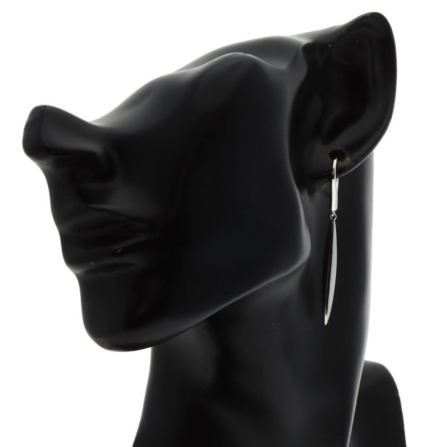 TIFFANY&Co. ティファニー フェザー フック ピアス ピアス K18ホワイト