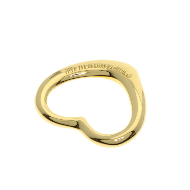 TIFFANY&Co. ティファニー オープン ハート ペンダントトップ K18