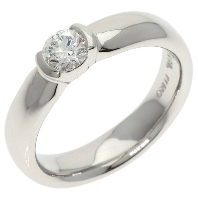 ティファニー ドッツダイヤモンドリングPT950【美品】 楽天市場】ティファニー Tiffany & Co. リング ドッツ ラージ ワイド 9