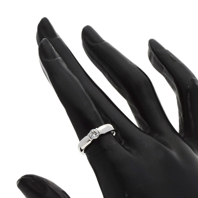 ⚪︎Tiffany&Co. ドッツ リング PT950 プラチナダイヤリング 9号 41227084-1.jpg