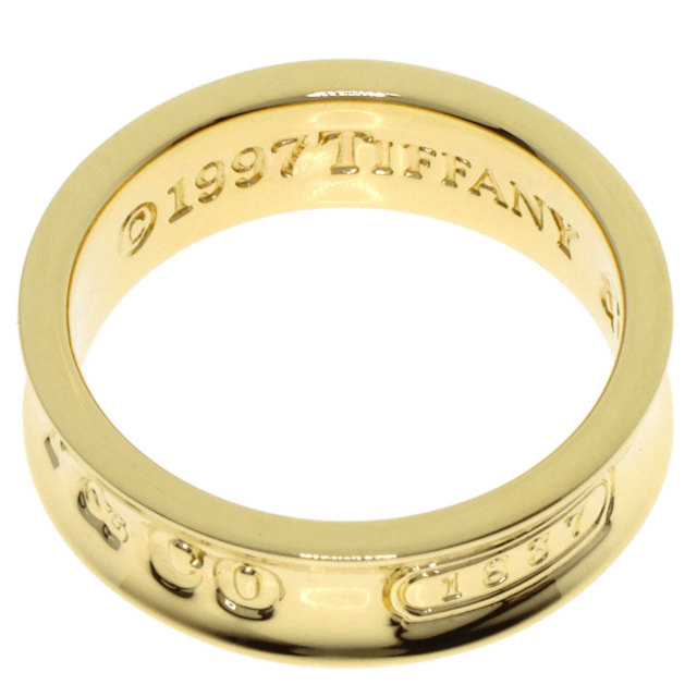 ティファニー　K18 ゴールドリング　16号　188H2411 TIFFANY&Co. ティファニー 1837 リング・指輪 K18イエローゴールド
