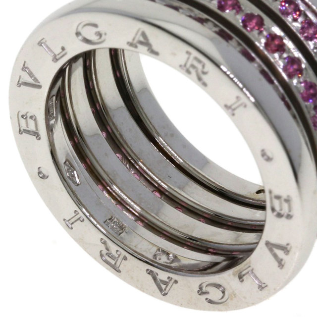 ブルガリ リング・指輪 B-zero1 ビーゼロワン 4バンド ガーネット #52