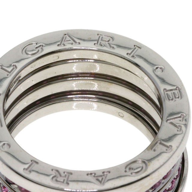 ブルガリ リング・指輪 B-zero1 ビーゼロワン 4バンド ガーネット #52