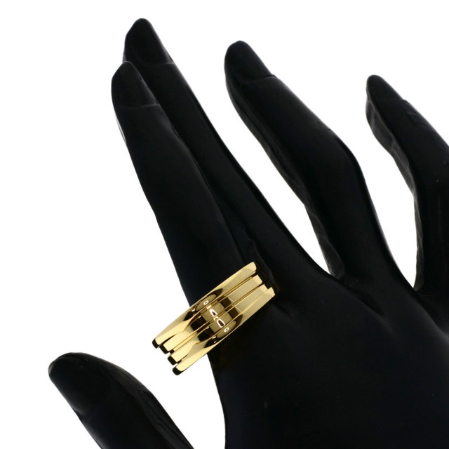 ブルガリ リング・指輪 B-zero1 ビーゼロワン 3バンド #70