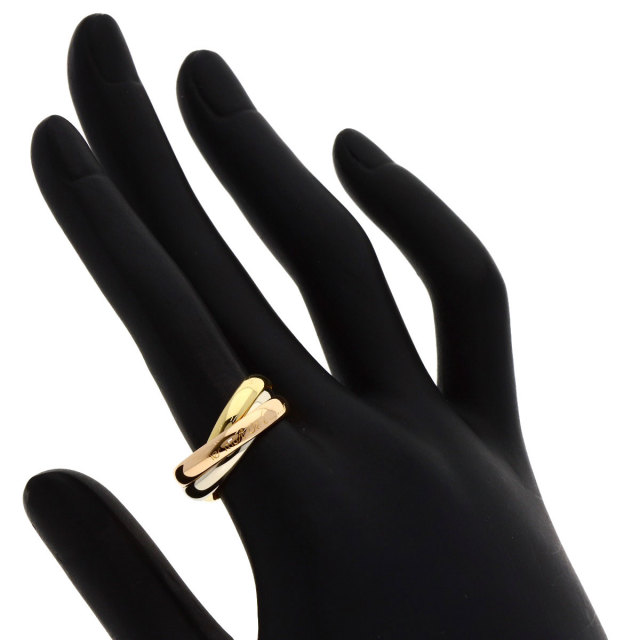 CARTIER カルティエ トリニティ #54 リング・指輪 K18イエローゴールド