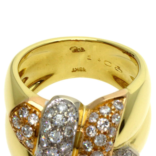 最終値下げ‼️スタージュエリー K18 イエローゴールド ダイヤモンド リング STAR JEWELRY スタージュエリー ダイヤモンド リング・指輪 K18