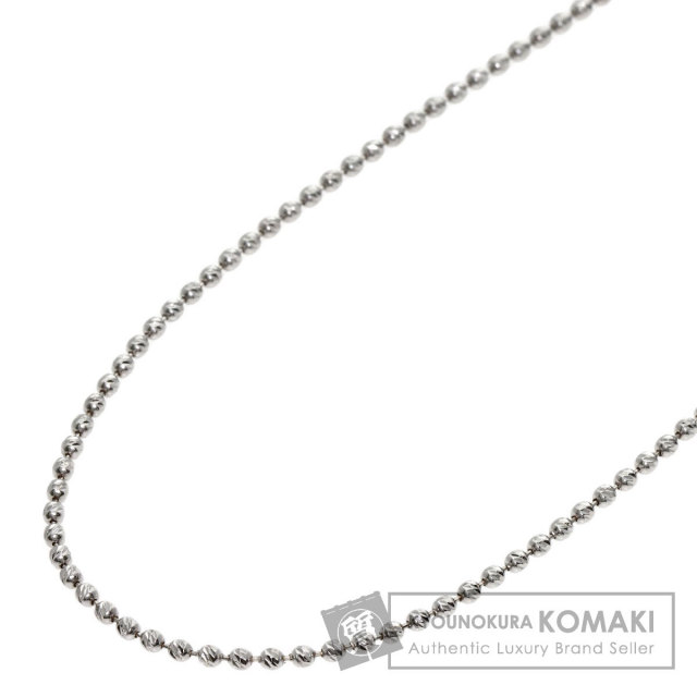 チェーン 45cm ネックレス K18ホワイトゴールド 3.6g レディース