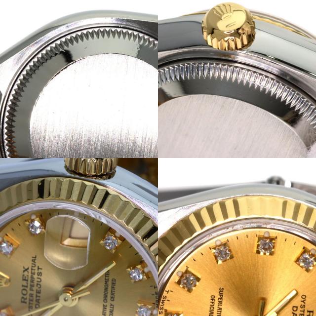 ロレックス 腕時計 デイトジャスト 10P ダイヤモンド