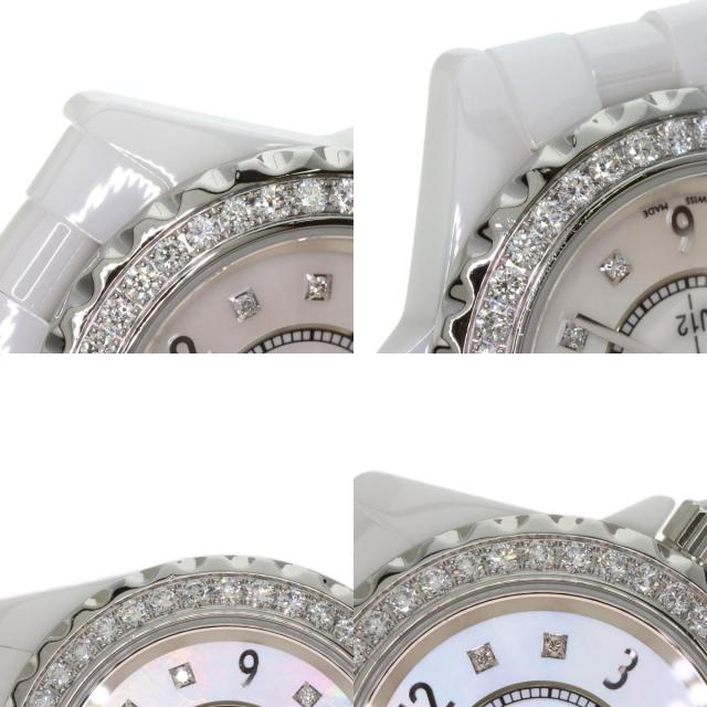 シャネル 腕時計 J12 29mm 8P ベゼル ダイヤモンド