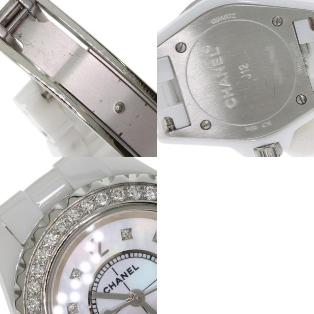 シャネル 腕時計 J12 29mm 8P ベゼル ダイヤモンド