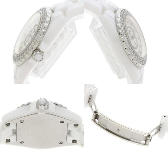 シャネル 腕時計 J12 29mm 8P ベゼル ダイヤモンド