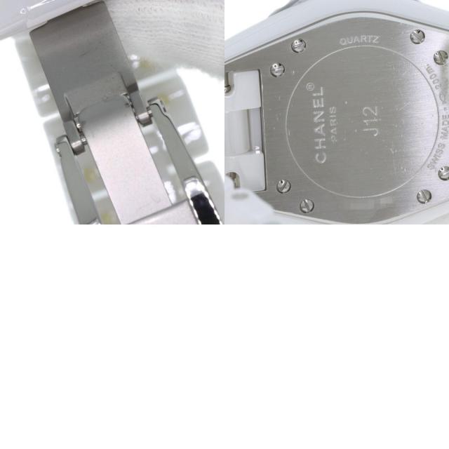 シャネル 腕時計 J12 33mm ホワイト セラミック