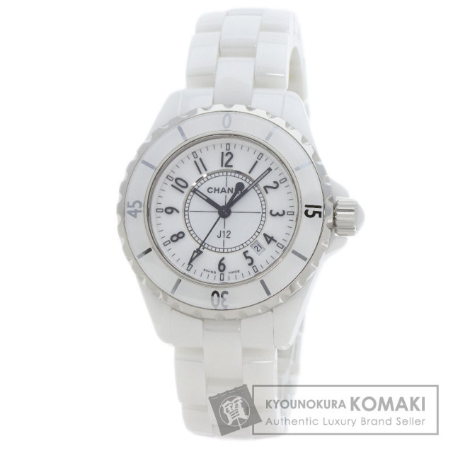 シャネル 腕時計 J12 33mm ホワイト セラミック