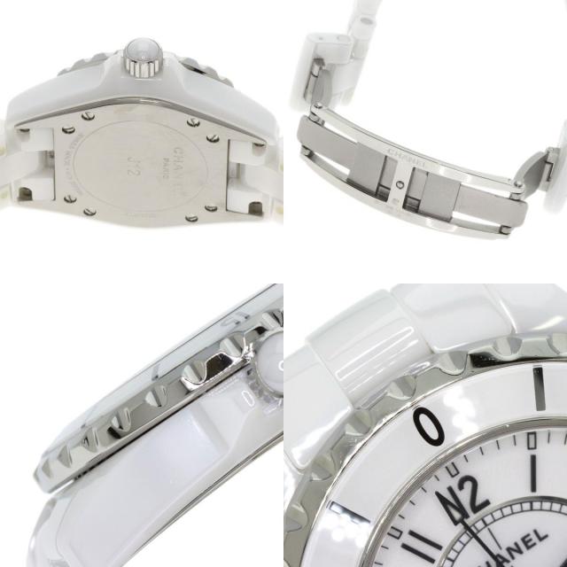シャネル 腕時計 J12 33mm ホワイト セラミック