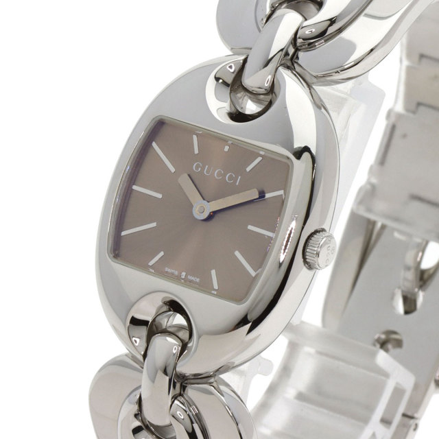 GUCCI グッチ YA121.5 マリーナチェーン 腕時計 SS SS レディース [中古] GUCCI - GUCCI グッチ YA121.5 マリーナチェーン 腕時計 SS SS