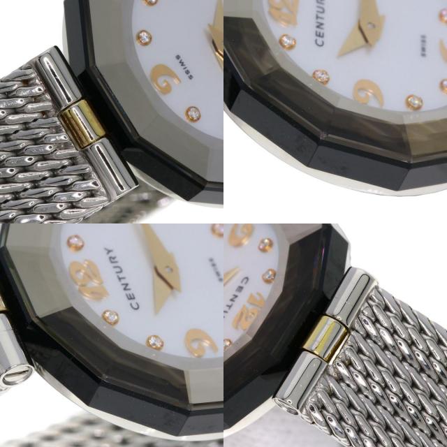 CENTURY センチュリー プライムタイム 8P ダイヤモンド 腕時計  