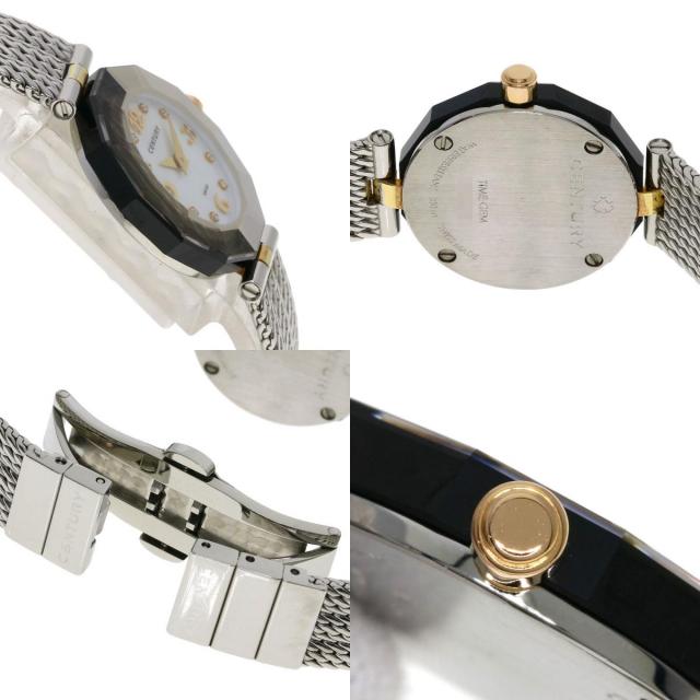 CENTURY センチュリー プライムタイム 8P ダイヤモンド 腕時計  