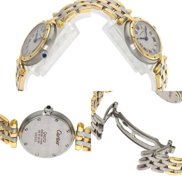 CARTIER カルティエ W25030B8 パンテールSM 3ロウ 腕時計