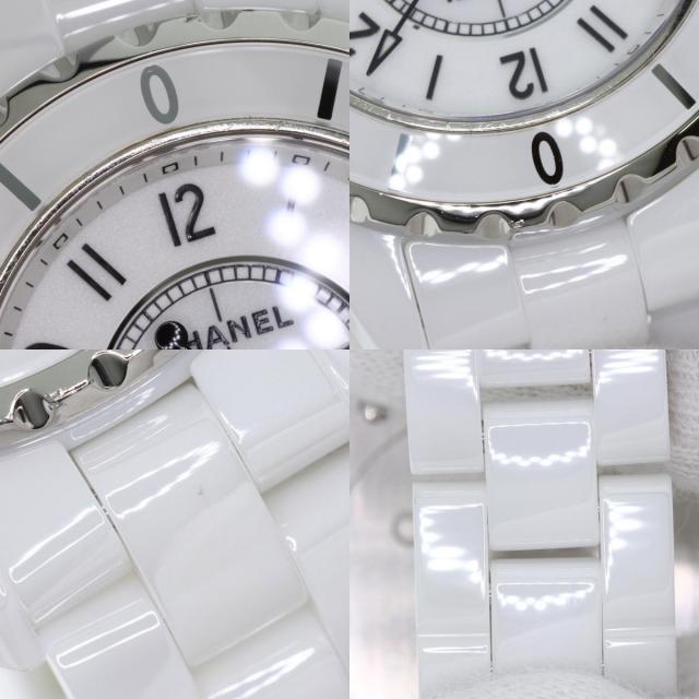 シャネル 腕時計 J12 33mm ホワイト セラミック