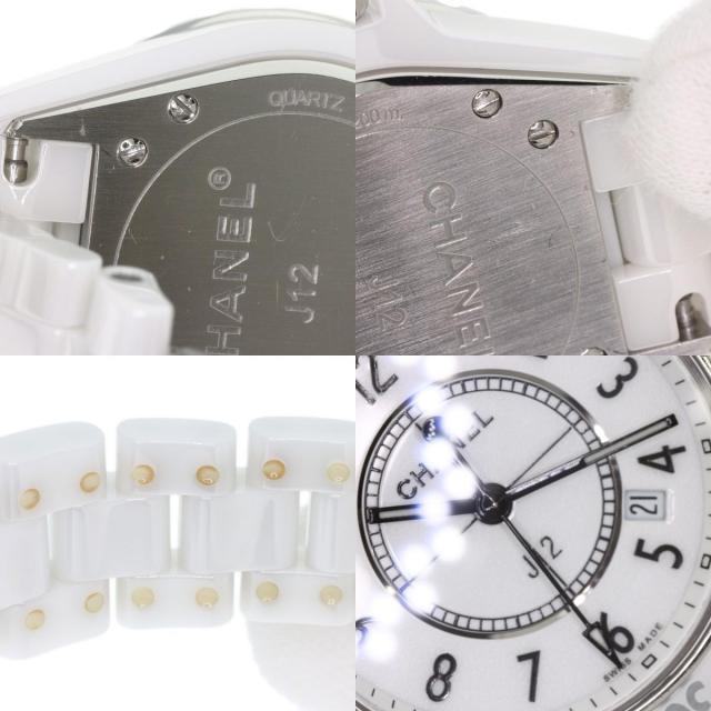 シャネル 腕時計 J12 33mm ホワイト セラミック