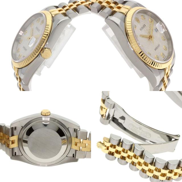 ロレックス 腕時計 デイトジャスト 10P ダイヤモンド