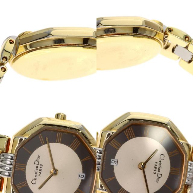 CHRISTIAN DIOR クリスチャンディオール D48-133 オクタゴン 腕時計