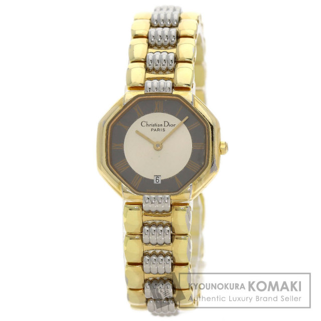 CHRISTIAN DIOR クリスチャンディオール D48-203 オクタゴン 腕時計