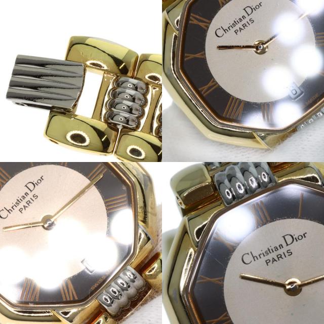 CHRISTIAN DIOR クリスチャンディオール D48-133 オクタゴン 腕時計