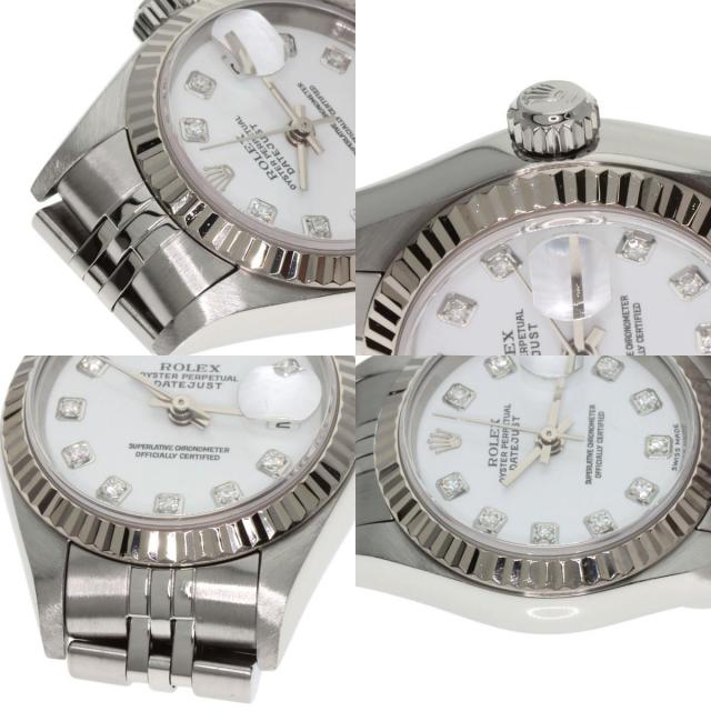 ロレックス 腕時計 デイトジャスト 10P ダイヤモンド