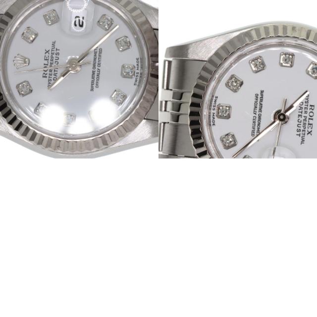 ロレックス 腕時計 デイトジャスト 10P ダイヤモンド