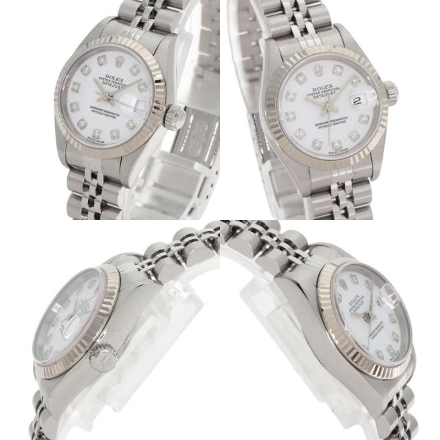 ロレックス 腕時計 デイトジャスト 10P ダイヤモンド