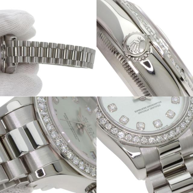 ロレックス 腕時計 デイトジャスト 10P ベゼル ダイヤモンド