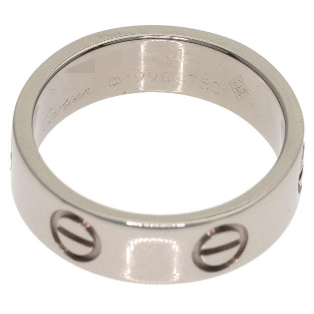 CARTIER カルティエ ラブリング #51 リング・指輪 K18ホワイトゴールド
