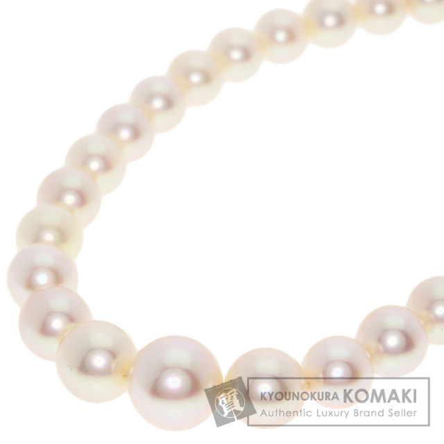MIKIMOTO ミキモト パール 真珠 ネックレス シルバー レディース