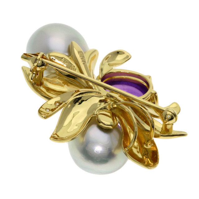 極美品TASAKIブローチ 2点セット田崎 真珠 パール シルバー 羽