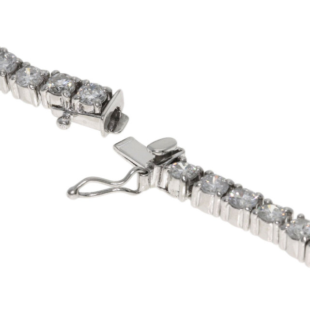 5.05ct ダイヤモンド ブレスレット プラチナPT850 19g