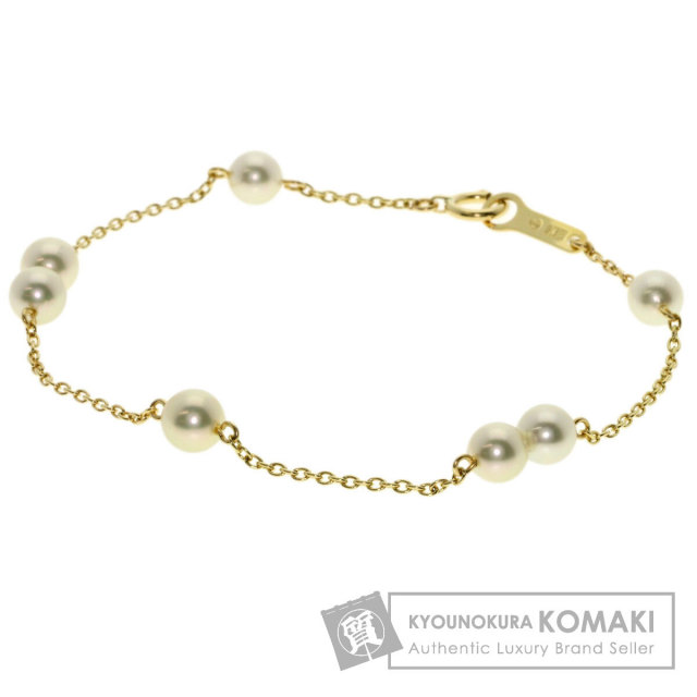 TASAKI タサキ ステーションパール 真珠 ブレスレット K18