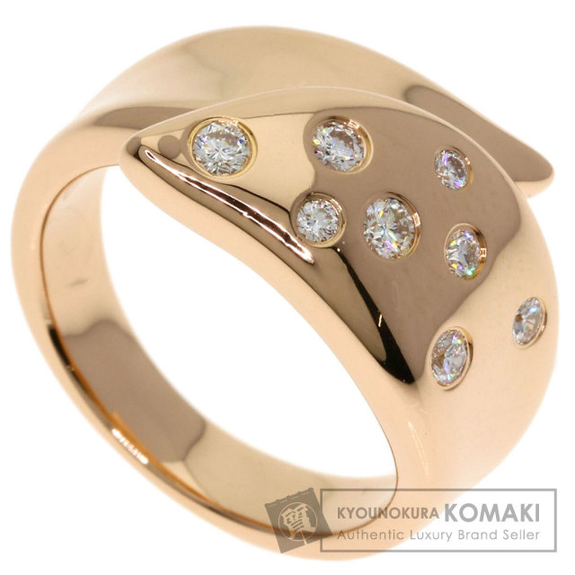 パールダイヤモンドリング　K18 新品 TASAKI タサキ ダイヤモンド リング・指輪 K18ピンクゴールド