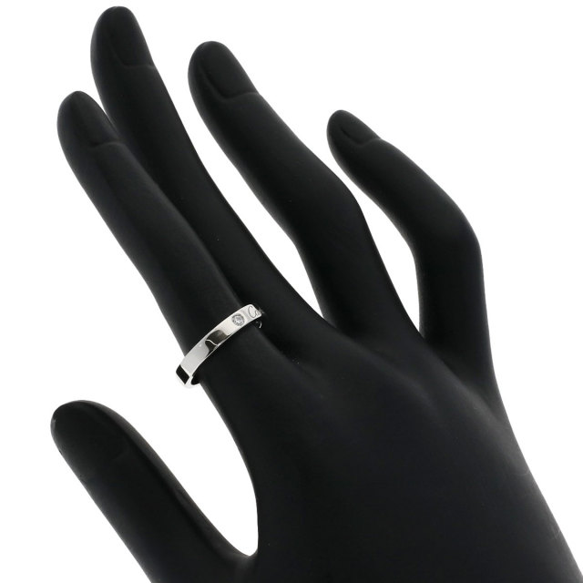CARTIER カルティエ エングレー ブド 1P ダイヤモンド #50 リング  