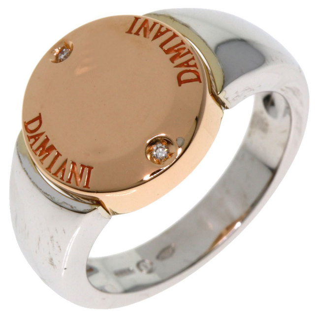 Damiani ダミアーニ ブラゾーニ 2P ダイヤモンド リング・指輪 K18
