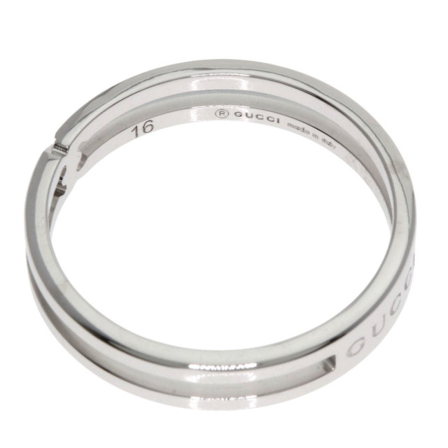 GUCCI グッチ インフィニティ #16 リング・指輪 K18ホワイトゴールド