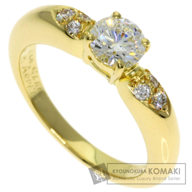 Van Cleef & Arpels K18YG ゴールド 18金 ダイヤ Van Cleef & Arpels ヴァンクリーフ&アーペル ダイヤモンド