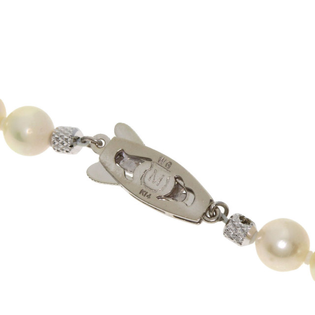 真珠 ネックレス ライトゴールドシャンパン k14 楽天市場】MIKIMOTO ミキモト デザイン パール ダイヤ