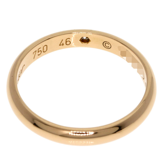 CARTIER カルティエ ウェディング 1P ダイヤモンド #46 リング